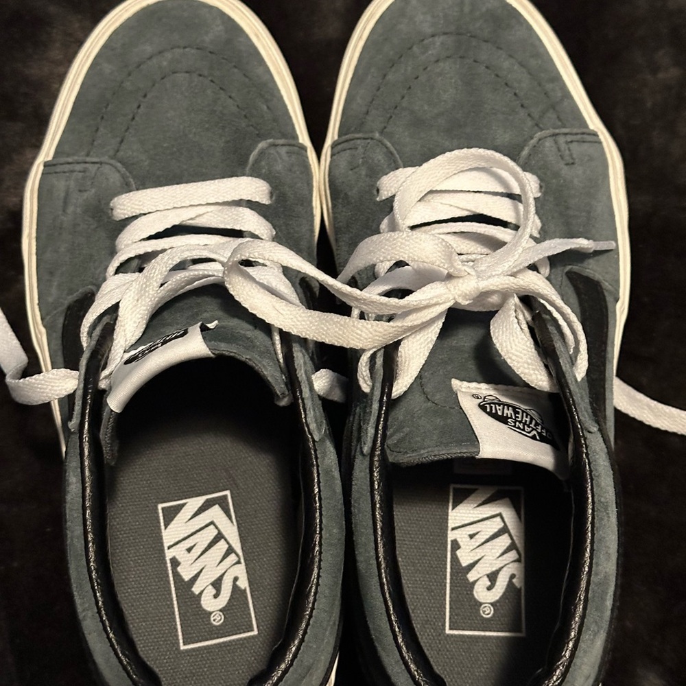 Vans unisex Charcoal Suede Sneakers